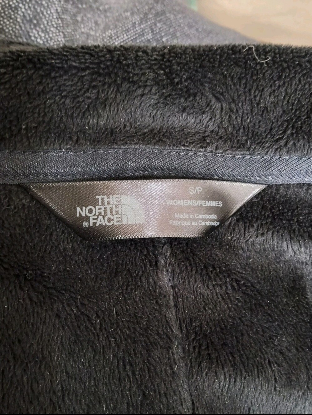 The North Face Women’s Gray Hooded Snap Jacket Lined Slim Mid-Length Sz S - Picture 3 of 13
